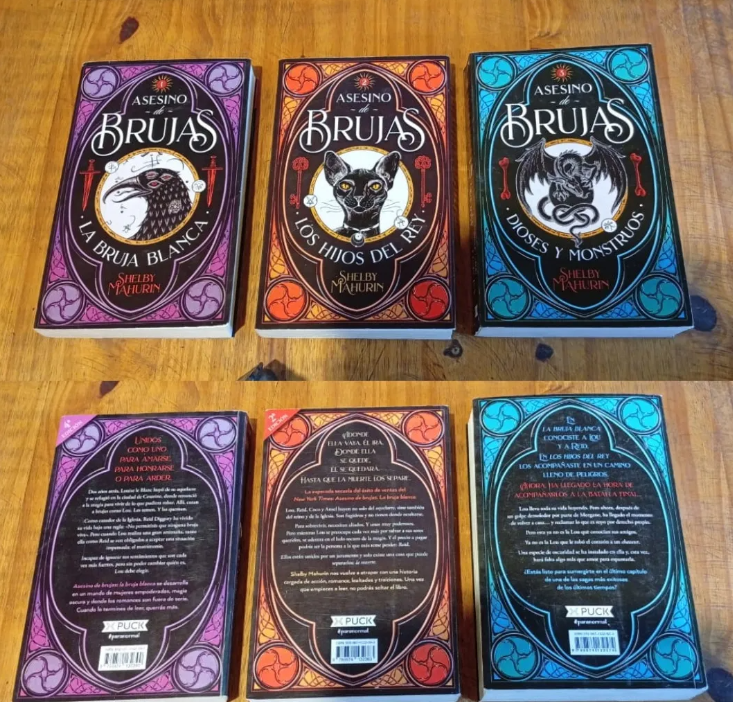 Trilogia asesino de brujas Romance Fantasy